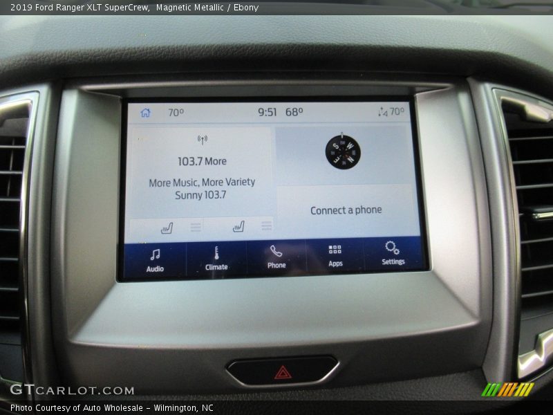 Magnetic Metallic / Ebony 2019 Ford Ranger XLT SuperCrew