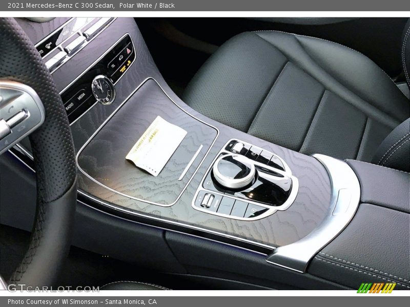 Polar White / Black 2021 Mercedes-Benz C 300 Sedan