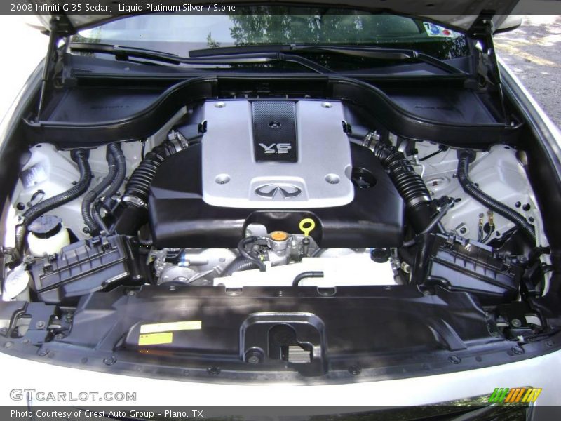 Liquid Platinum Silver / Stone 2008 Infiniti G 35 Sedan