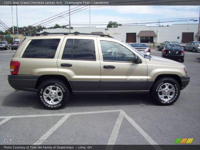 Champagne Pearl / Sandstone 2001 Jeep Grand Cherokee Laredo 4x4