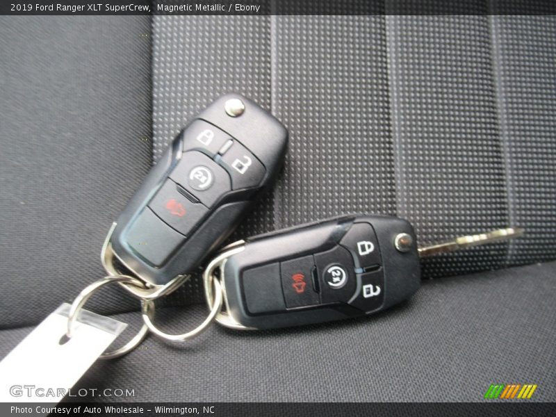 Magnetic Metallic / Ebony 2019 Ford Ranger XLT SuperCrew