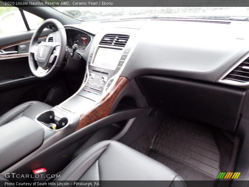 Ceramic Pearl / Ebony 2020 Lincoln Nautilus Reserve AWD