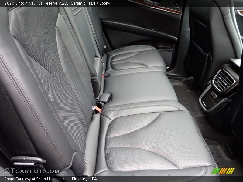 Ceramic Pearl / Ebony 2020 Lincoln Nautilus Reserve AWD
