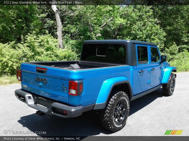 Hydro Blue Pearl / Black 2021 Jeep Gladiator Willys 4x4