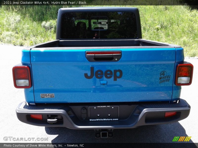 Hydro Blue Pearl / Black 2021 Jeep Gladiator Willys 4x4