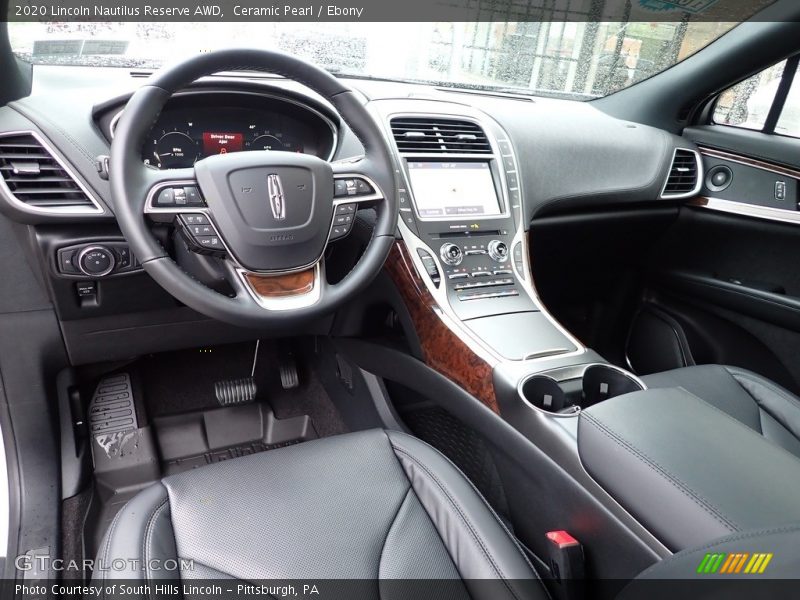  2020 Nautilus Reserve AWD Ebony Interior