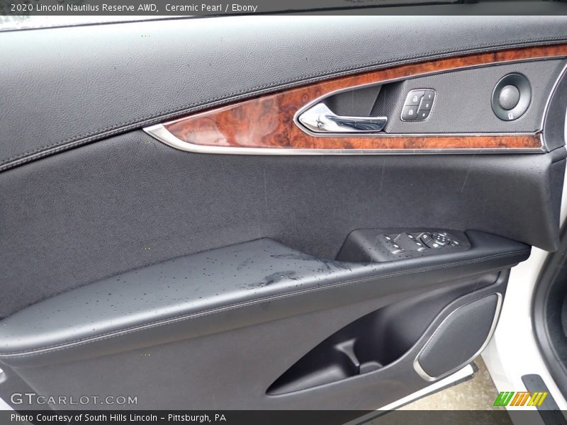 Ceramic Pearl / Ebony 2020 Lincoln Nautilus Reserve AWD