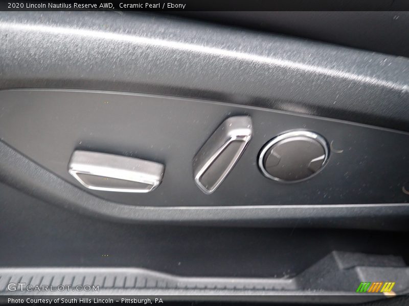 Ceramic Pearl / Ebony 2020 Lincoln Nautilus Reserve AWD