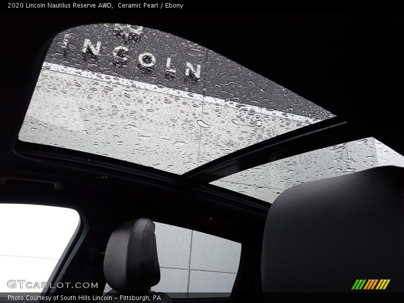 Ceramic Pearl / Ebony 2020 Lincoln Nautilus Reserve AWD
