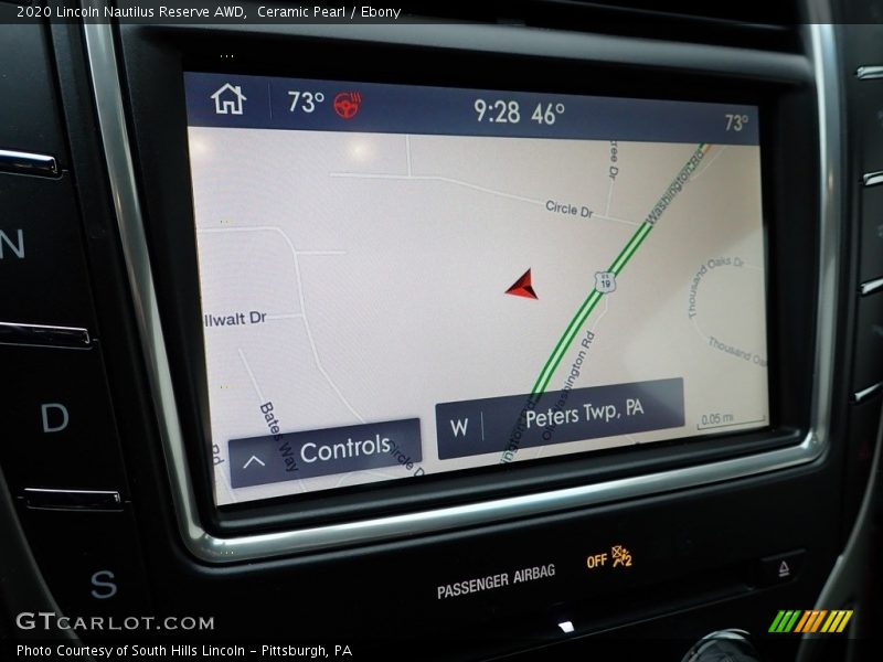 Ceramic Pearl / Ebony 2020 Lincoln Nautilus Reserve AWD
