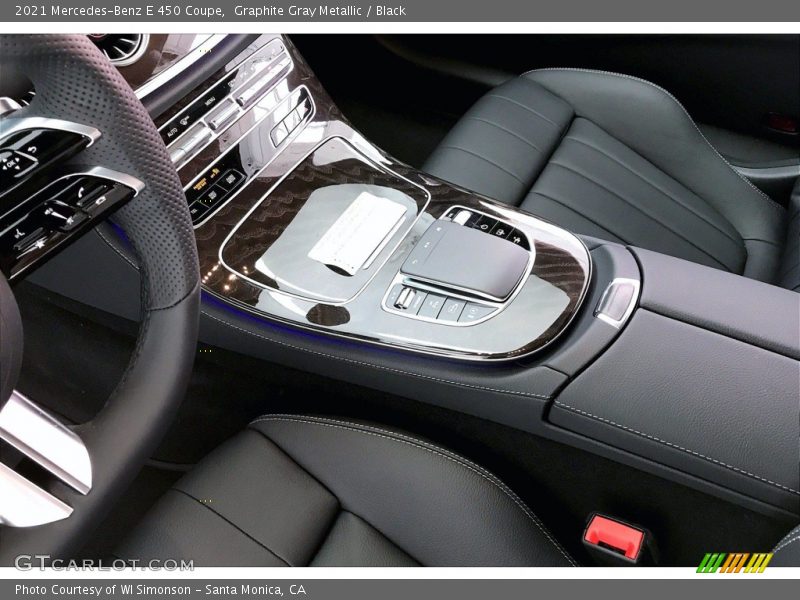 Graphite Gray Metallic / Black 2021 Mercedes-Benz E 450 Coupe