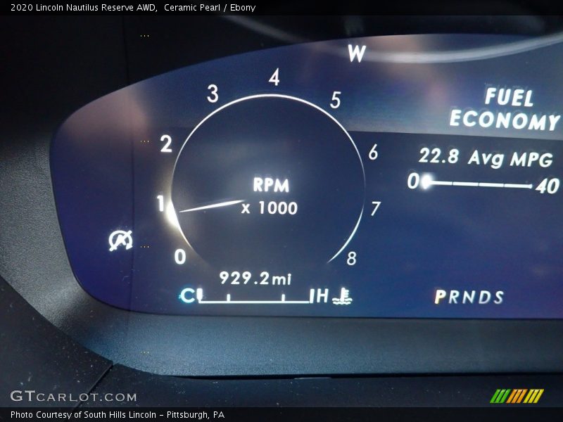 Ceramic Pearl / Ebony 2020 Lincoln Nautilus Reserve AWD