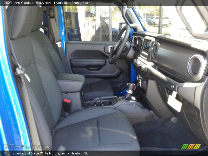 Hydro Blue Pearl / Black 2021 Jeep Gladiator Willys 4x4