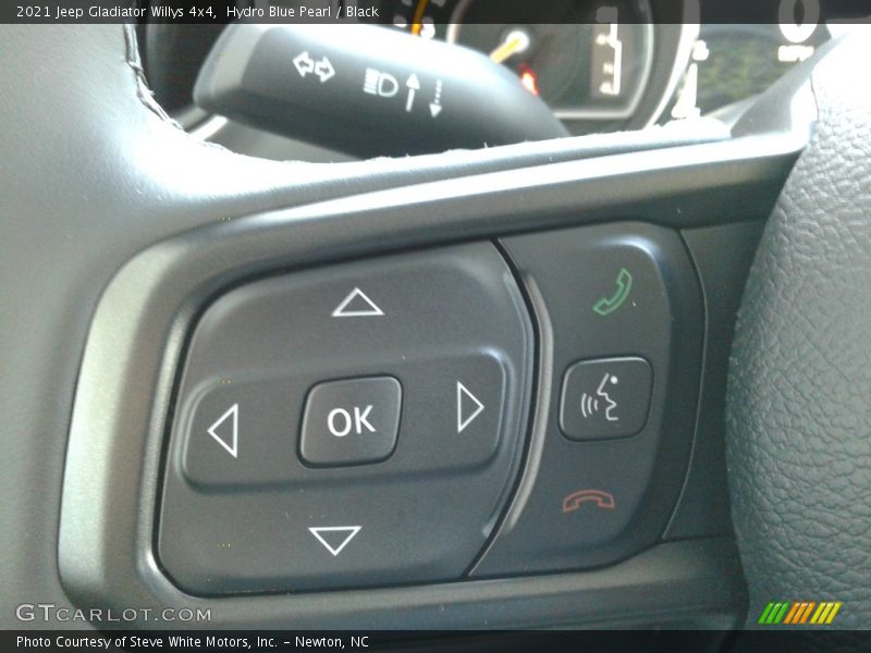 Hydro Blue Pearl / Black 2021 Jeep Gladiator Willys 4x4