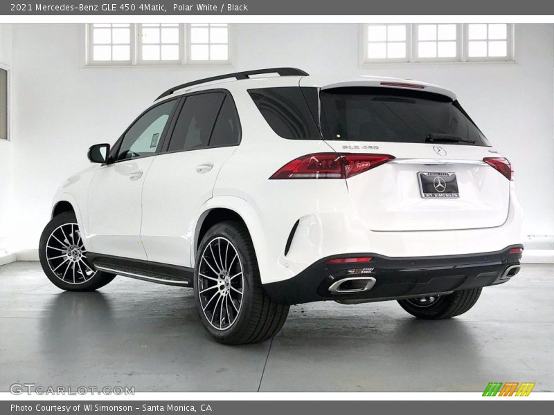 Polar White / Black 2021 Mercedes-Benz GLE 450 4Matic