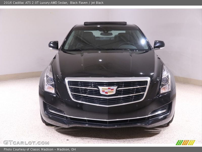 Black Raven / Jet Black 2016 Cadillac ATS 2.0T Luxury AWD Sedan
