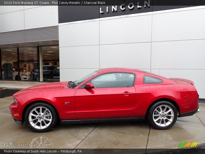  2010 Mustang GT Coupe Red Candy Metallic
