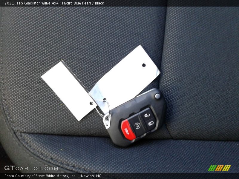 Hydro Blue Pearl / Black 2021 Jeep Gladiator Willys 4x4