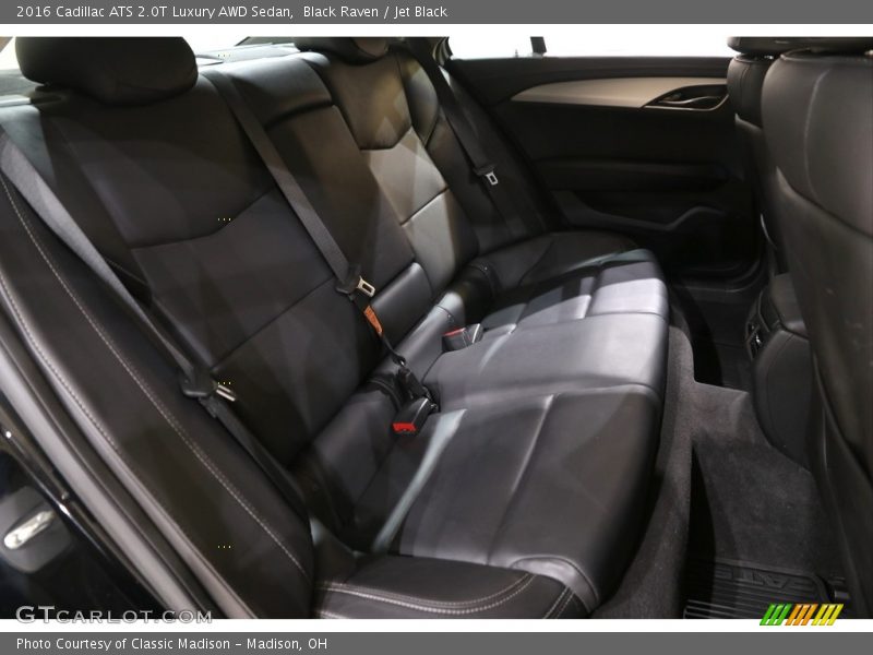 Black Raven / Jet Black 2016 Cadillac ATS 2.0T Luxury AWD Sedan