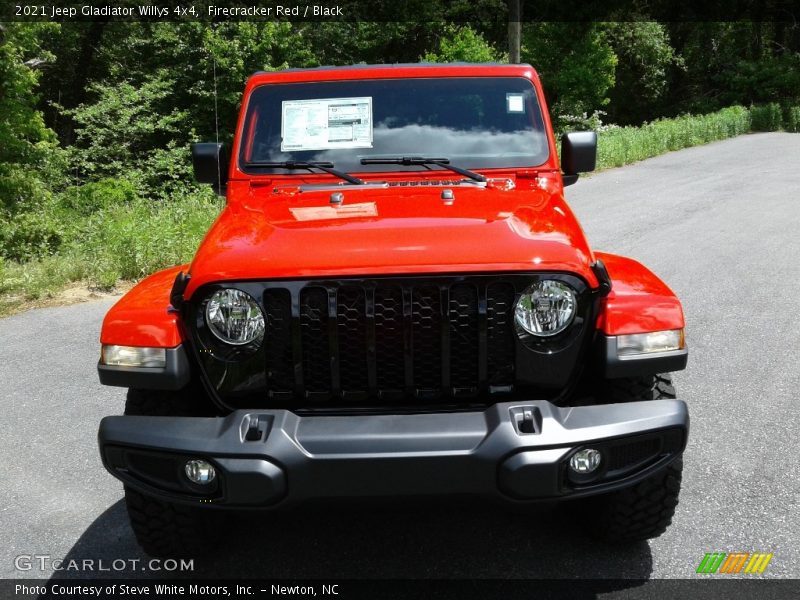 Firecracker Red / Black 2021 Jeep Gladiator Willys 4x4
