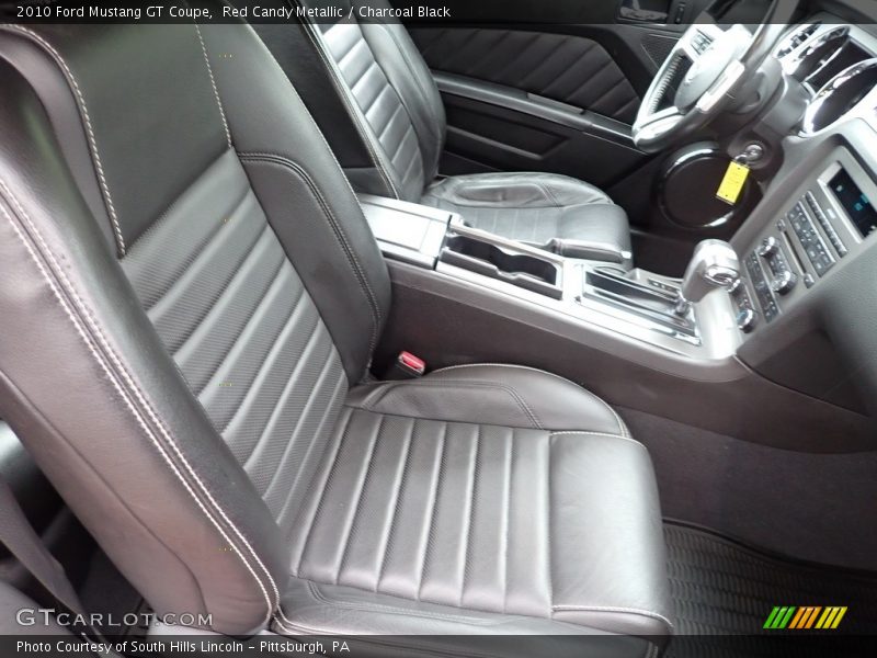 Red Candy Metallic / Charcoal Black 2010 Ford Mustang GT Coupe