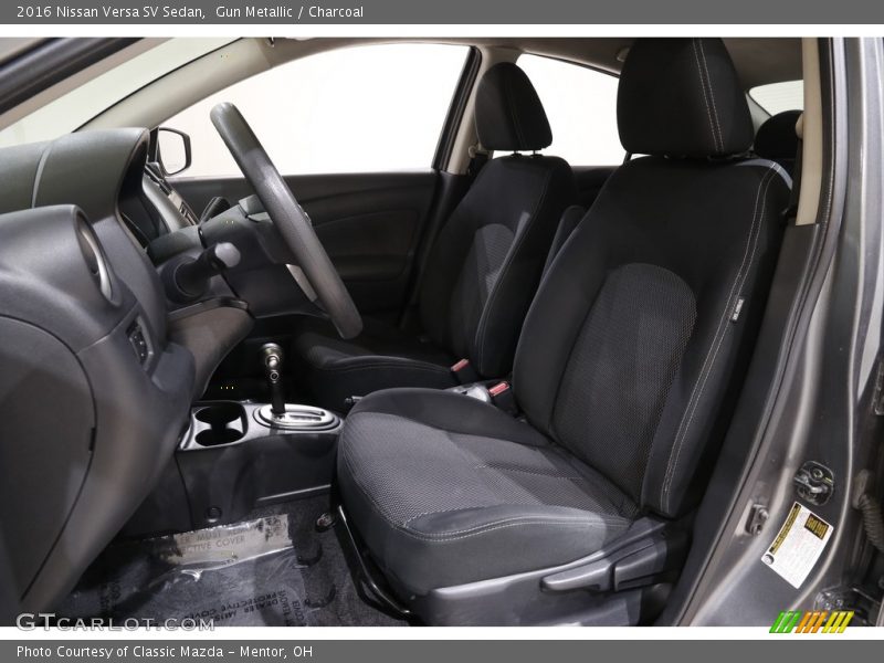 Front Seat of 2016 Versa SV Sedan