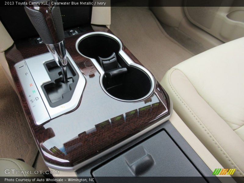 Clearwater Blue Metallic / Ivory 2013 Toyota Camry XLE