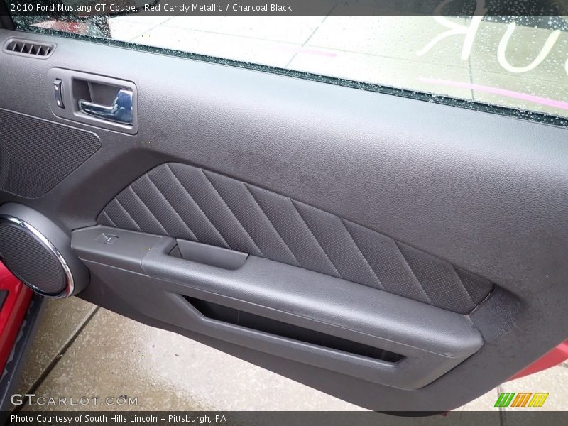 Red Candy Metallic / Charcoal Black 2010 Ford Mustang GT Coupe