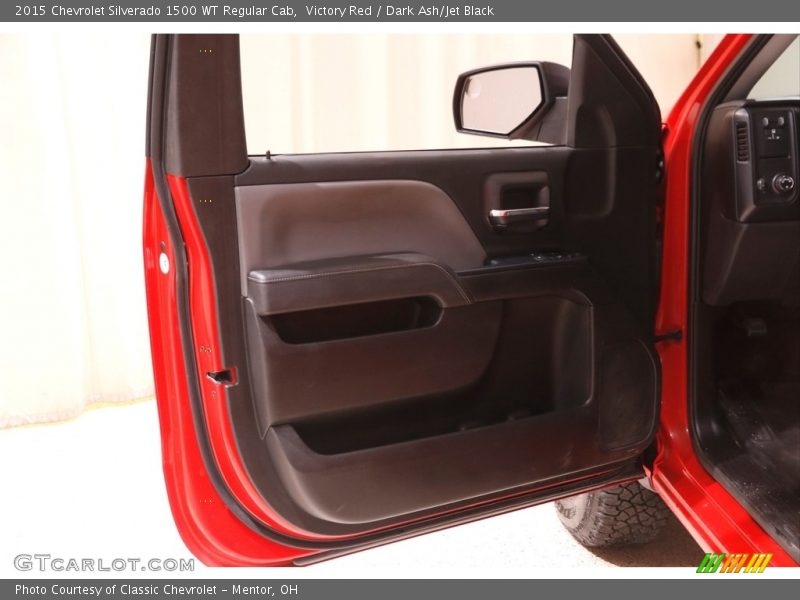 Victory Red / Dark Ash/Jet Black 2015 Chevrolet Silverado 1500 WT Regular Cab