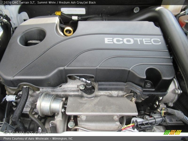 Summit White / Medium Ash Gray/Jet Black 2020 GMC Terrain SLT