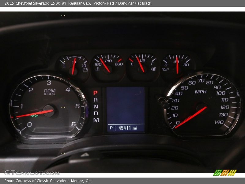  2015 Silverado 1500 WT Regular Cab WT Regular Cab Gauges