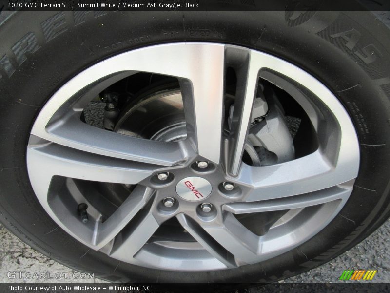 Summit White / Medium Ash Gray/Jet Black 2020 GMC Terrain SLT