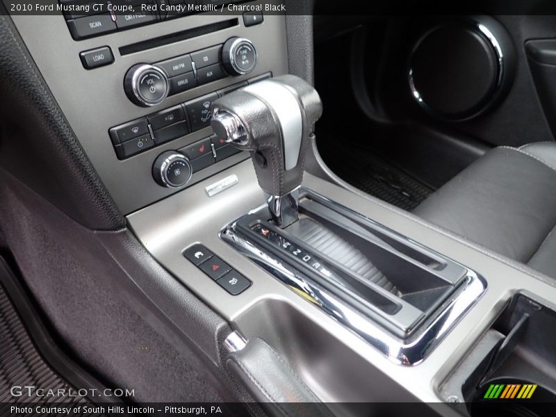 Red Candy Metallic / Charcoal Black 2010 Ford Mustang GT Coupe