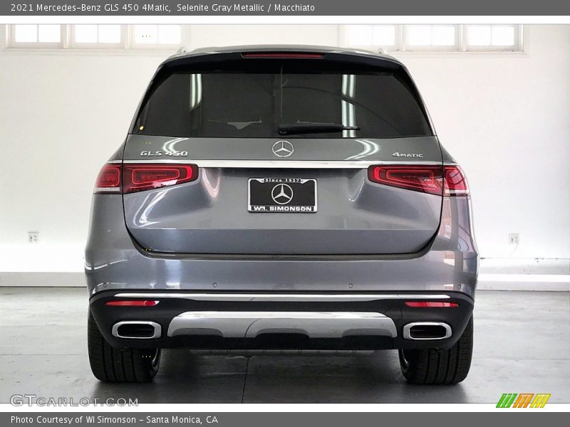 Selenite Gray Metallic / Macchiato 2021 Mercedes-Benz GLS 450 4Matic