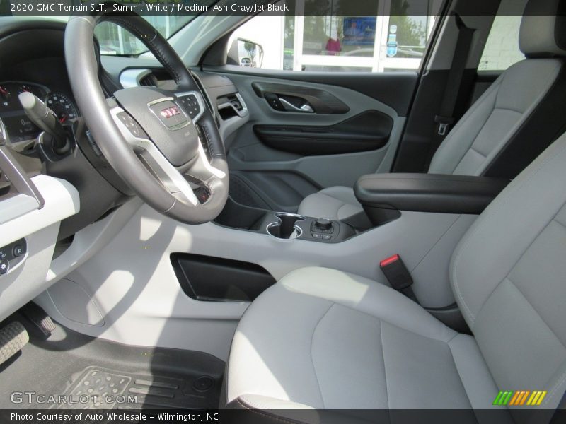 Summit White / Medium Ash Gray/Jet Black 2020 GMC Terrain SLT