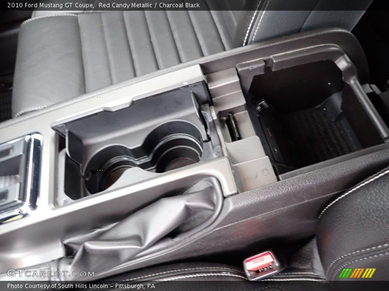 Red Candy Metallic / Charcoal Black 2010 Ford Mustang GT Coupe