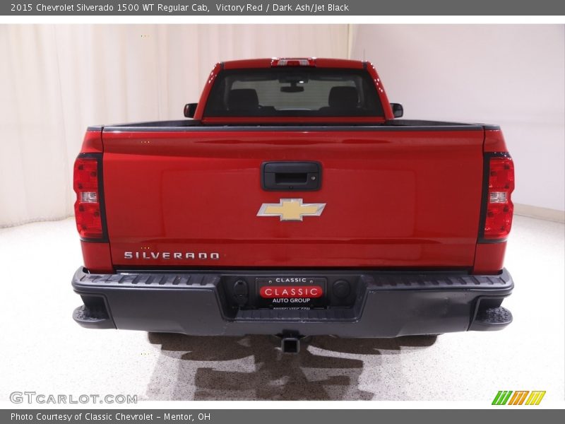 Victory Red / Dark Ash/Jet Black 2015 Chevrolet Silverado 1500 WT Regular Cab