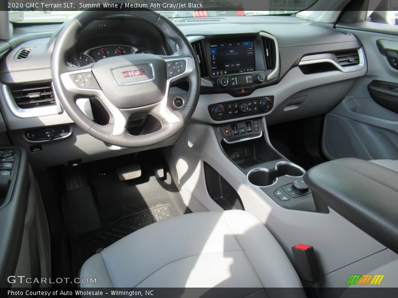 Summit White / Medium Ash Gray/Jet Black 2020 GMC Terrain SLT
