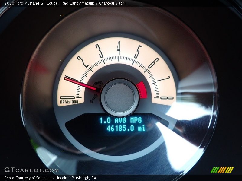 Red Candy Metallic / Charcoal Black 2010 Ford Mustang GT Coupe
