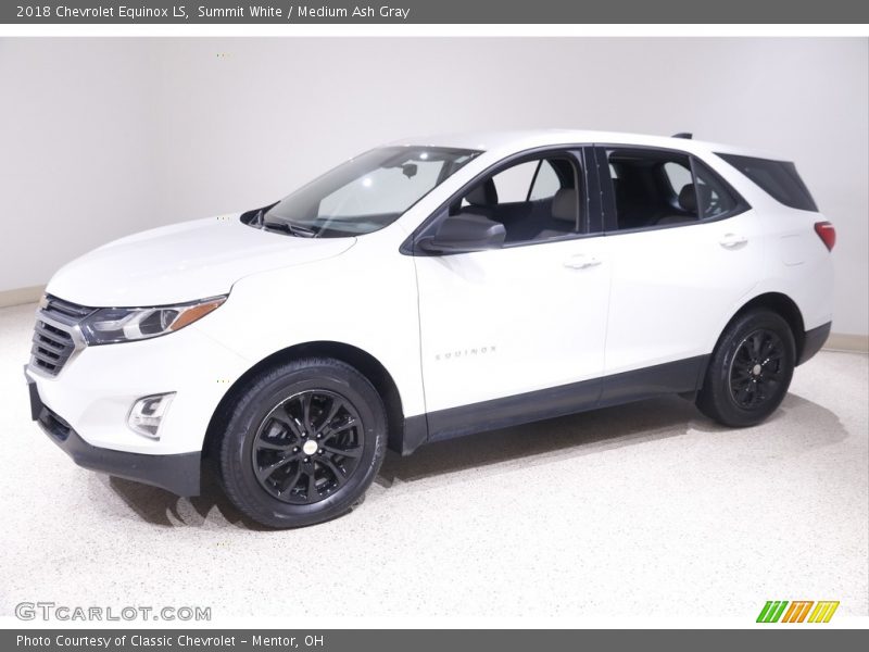 Summit White / Medium Ash Gray 2018 Chevrolet Equinox LS