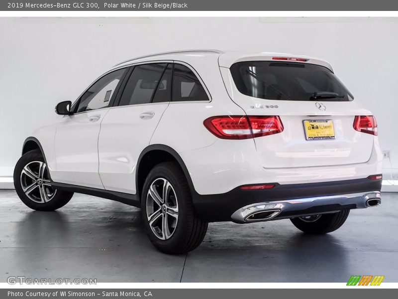Polar White / Silk Beige/Black 2019 Mercedes-Benz GLC 300