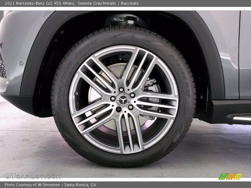 Selenite Gray Metallic / Macchiato 2021 Mercedes-Benz GLS 450 4Matic