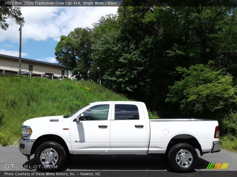 Bright White / Black 2021 Ram 2500 Tradesman Crew Cab 4x4