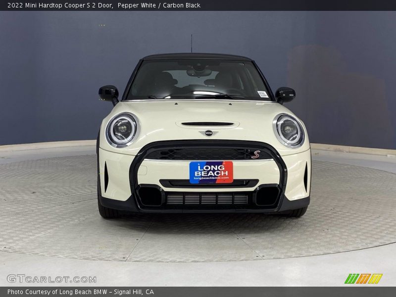 Pepper White / Carbon Black 2022 Mini Hardtop Cooper S 2 Door