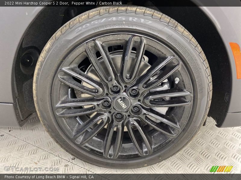 Pepper White / Carbon Black 2022 Mini Hardtop Cooper S 2 Door
