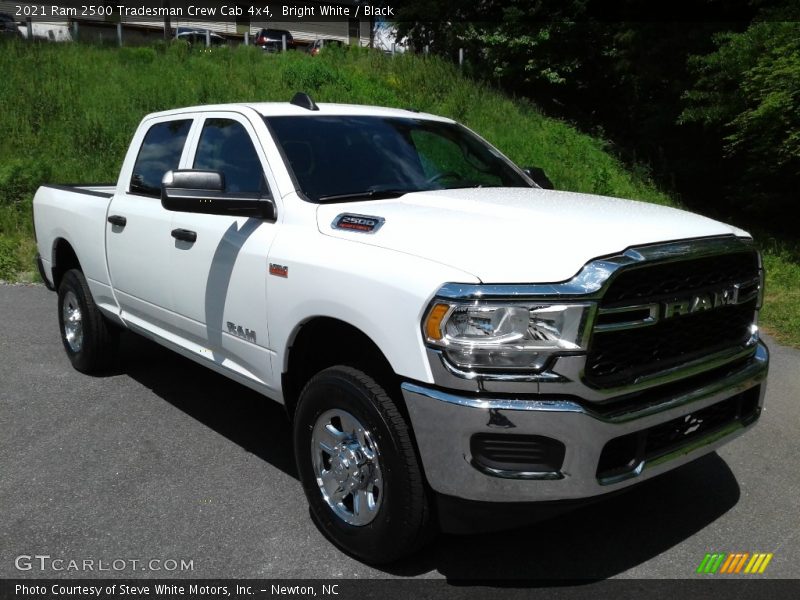 Bright White / Black 2021 Ram 2500 Tradesman Crew Cab 4x4