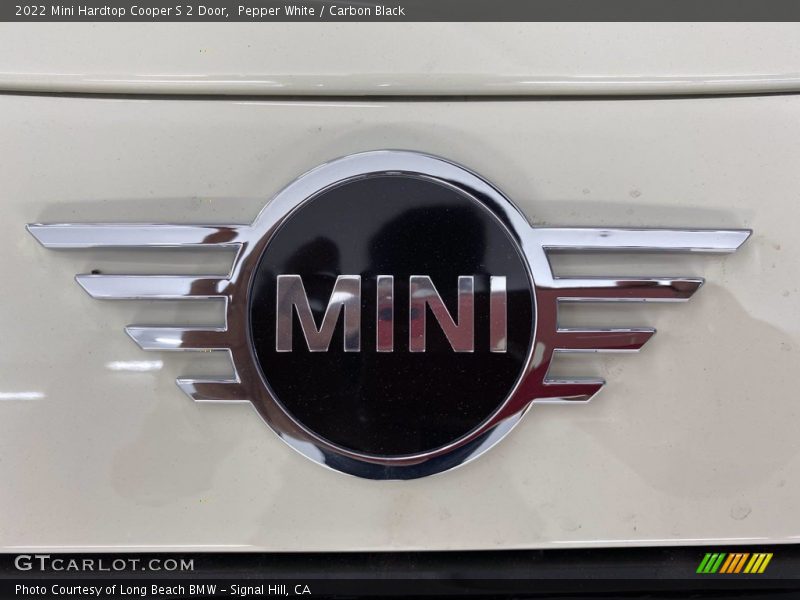 Pepper White / Carbon Black 2022 Mini Hardtop Cooper S 2 Door