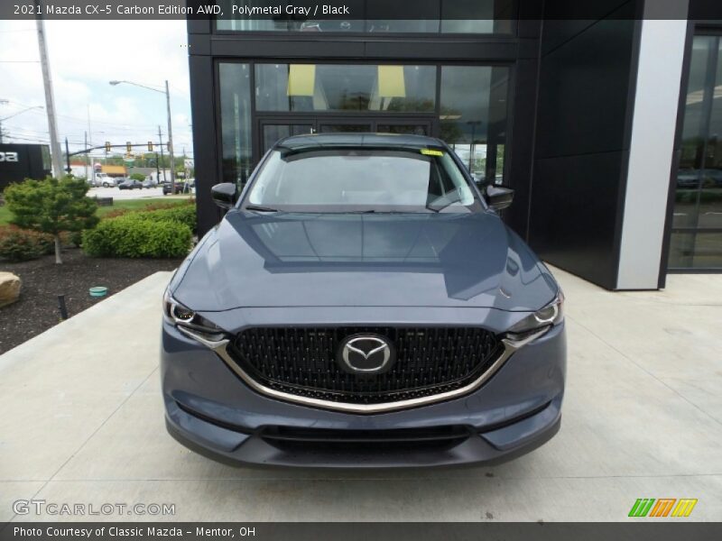 Polymetal Gray / Black 2021 Mazda CX-5 Carbon Edition AWD