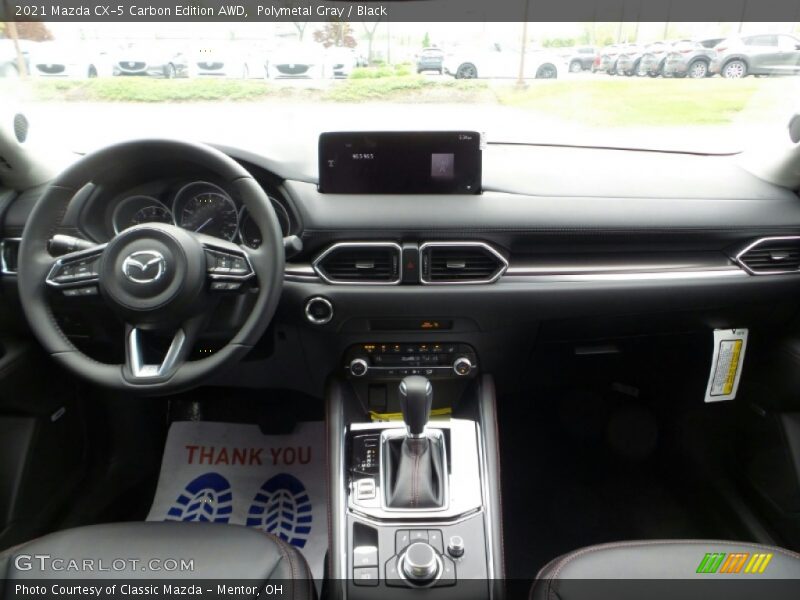 Polymetal Gray / Black 2021 Mazda CX-5 Carbon Edition AWD
