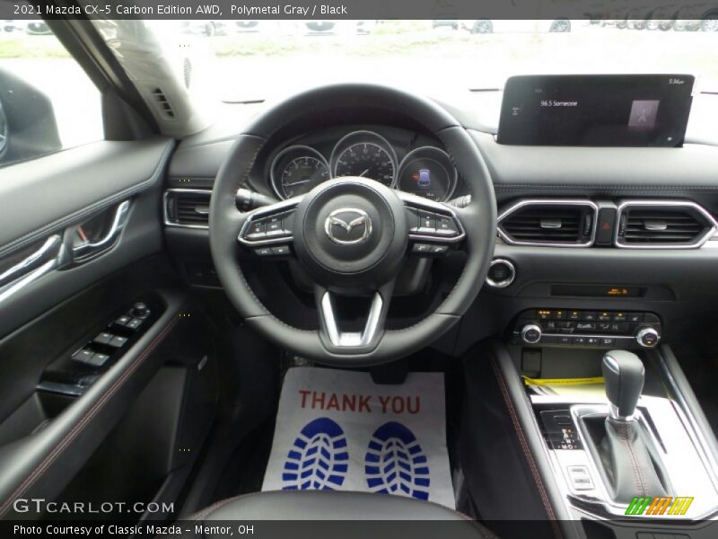 Polymetal Gray / Black 2021 Mazda CX-5 Carbon Edition AWD